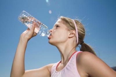 Girl Drinking Water